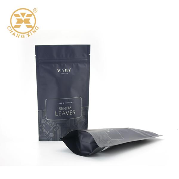 Buy Custom Printed Spice Leaf Packaging Ziplockk Pouch Logo Concise Design at wholesale prices