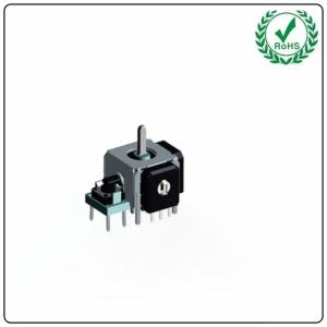 China Mini Rotary Spring Return 10k Linear Slide Potentiometer Thumb Knob With Switch on sale