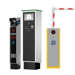 Self-Service Parking Ticket Machine with QR Code and LCD for Parking Solution