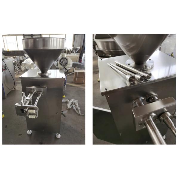 High Performance 60L Automatic Pneumatic Quantitative Sausage Filling Twisting Machine