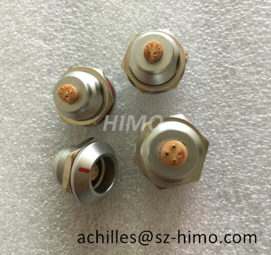 China Manufacturer Plated Chrome 14 16 18 Pin Lemo Waterproof Connector Ip68 Female Receptacle