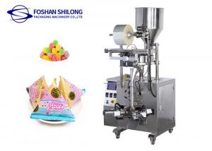 China PE NILO Cotton Candy VFFS Packaging Machine Triangle Bag 220mm on sale