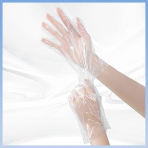 China Acid Proof Alkali Proof Disposable Hand Gloves Polyethylene Gloves For Food on sale