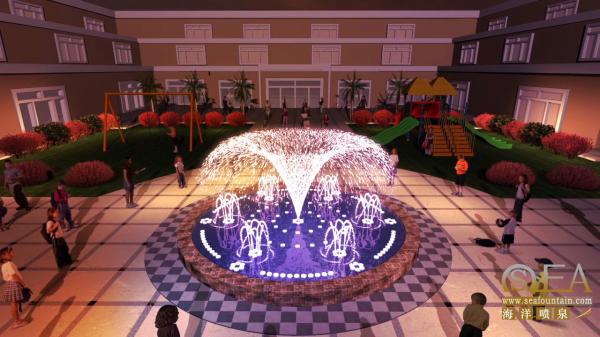 Buy Technical guidance program control fountain at wholesale prices