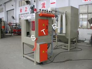 Rotary Sandblasting Machine Automatic Frequency Control Drum Turning Speed