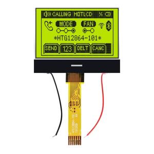 China 128X64 LCD COG Display , UC1601S Graphic LCD Module HTG12864-101 on sale