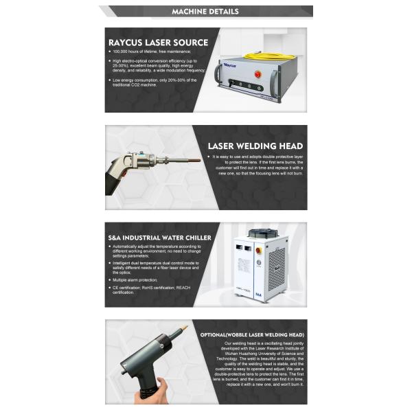 2 Years Warranty Fiber Handheld Laser Welder