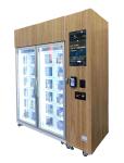 Customized 22 inch touch screen cooling locker vending machine for egg with