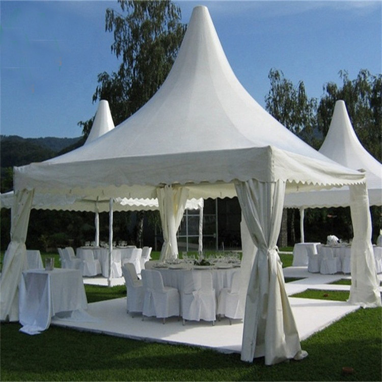 Aluminum Alloy Frame Party Pagoda Event Tent 13 x 13ft Red Color