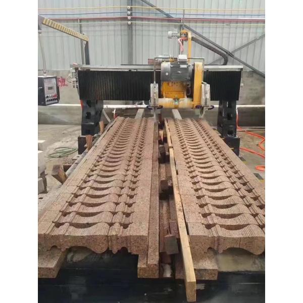 1800x3500mm Trolley PLC Control Stone Linear Profiling Machine Gantry Type