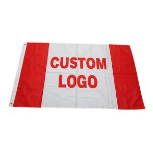 Quality Digital Screen Printing Custom Advertising Flags 3X5ft Polyester for sale