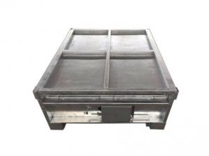 Quality White Coated Steel Panel IBC Storage Containers Galvanized GLC Container 1000 Ltr for sale