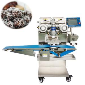 Quality Ss304 Full automatic filled date ball making machine/encrusting machine for sale