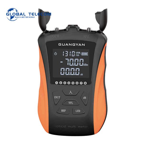 Buy multi function Mini Optical Power Meter , 5 in 1 Opm Power Meter rechargeable battery at wholesale prices