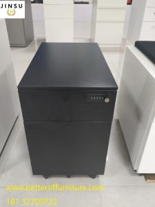China File and box  drawer mobile pedestal cabinet black color with numeric lock H480XW390XD500MM on sale