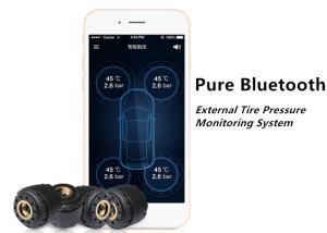 Real - Time Monitoring External TPMS Bluetooth Type 10g For Android / IOS System