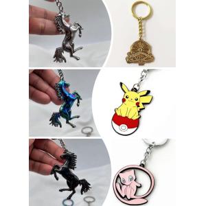 Custom Design Loog Enamel Key Chain Metal Cartoon Keychain