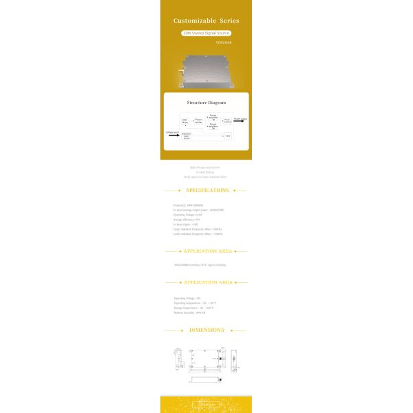 20W 2.4G Portable Anti Drone Jammer For Anti UAV Sweep RF Jammer Blocker