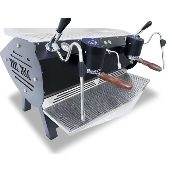 6.8Kw Commercial Semi-Automatic Double Group Espresso Coffee Machine with Triple Boilers