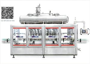 Quality Automatic Lubricant Filling Machine PLC Controlled 1L-5L Linear Type for sale