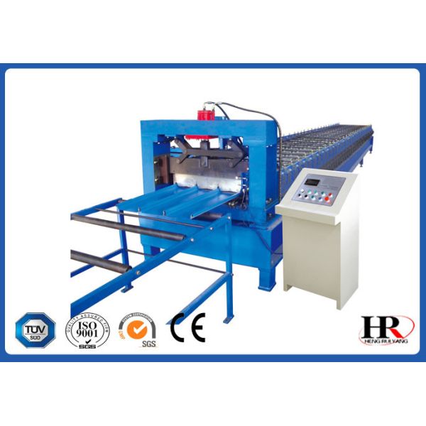 Chain Drive Tile Cold Roof Sheet Making Machine Coated With Chrome