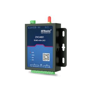 Quality 2AO 4AI 4 20mA Controller Analog Serial To 4G Converter Gateway Modbus IO Modem for sale