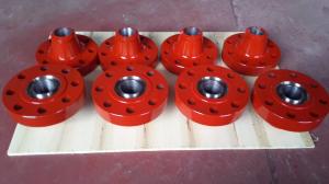 Quality Alloy Steel Wellhead RTJ Weld Neck Flanges / Flanged Spool Adapter 2 1/16 for sale