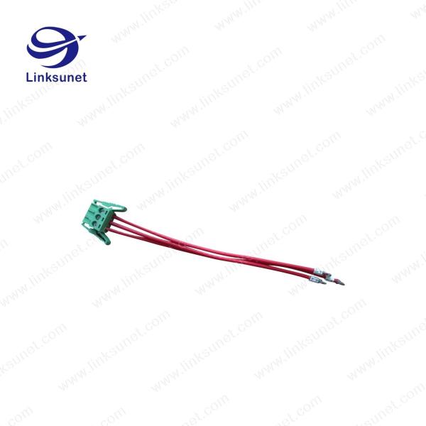 Buy 5.08mm 2 - 24P green Soldering Terminal Block Connector Custom wiring harness at wholesale prices