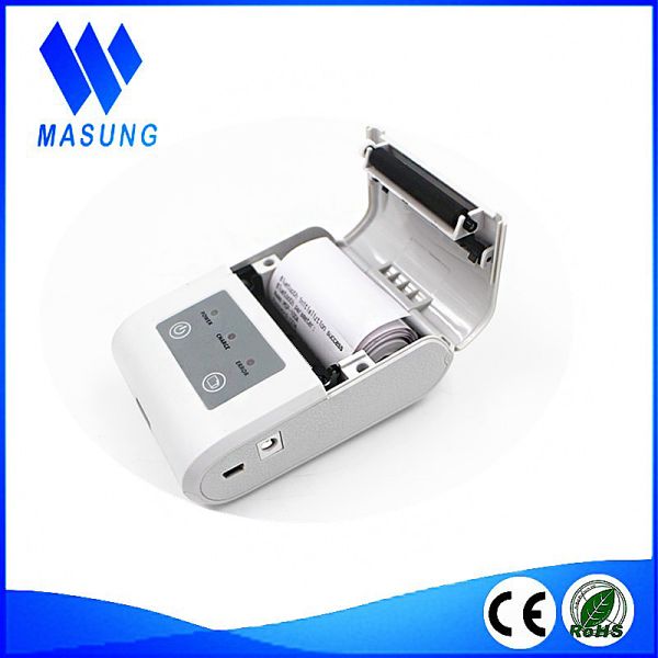 QR Zebra Barcode Label Printers with Mechanism MS-215 , Mini thermal label printer