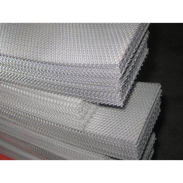 Small Hole 2X3 Flattened Expanded Metal Mesh Aluminium Customized