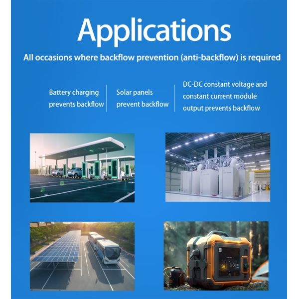 Enerkey Ideal Diode Module 40V 60V 80V 300A Sloar Base Station Redundant Power Battery Switching Module RV Modification