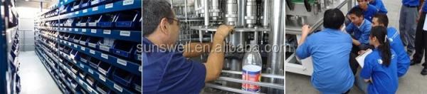 Automatic SS304 20L Gallon Barrel Water Filling Machine For PET Plastic Bottle