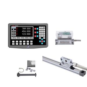 Quality 3 Axis Digital Readout Linear Scale Grating Encoder Sino SDS6-3VA Lathe Milling DRO Set for sale