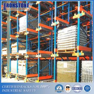 China Remotely Controlled Warehouse Automatic Radio Shuttle Storage Rack With Low Labor Cost on sale
