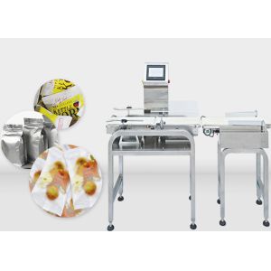 Quality 1150mm 7'' Touch Screen 200g Bag Check Weigher Machine for sale