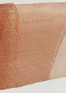 Quality Corrosion Resistant Flat Wire Copper Wire Mesh / Rf Shielding Mesh 1m Roll for sale