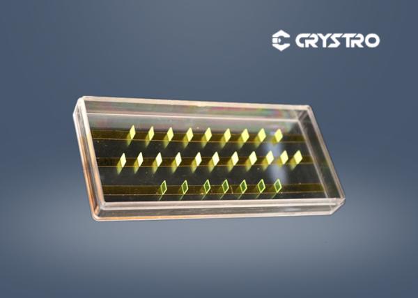Buy 10x10x1mm High Output Ce GAGG Scintillation Single Crystal For γ-Ray Detection at wholesale prices