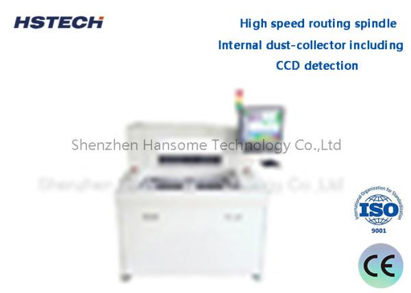 CCD Detection High Speed Routing Spindle Internal Dust-Collector Including PCBA