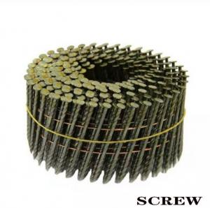 Quality 1/4 Wire Nail Galvanized Coil Nail 0.099 & Prime Painted Pallet Coil Nail for sale