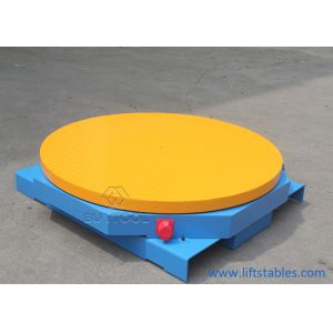 Quality Pallet Turntable Pallet Wrapper Equipment Low Profile 1000kg Powered Packing for sale