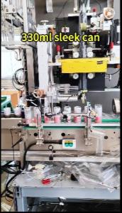 The Fully Automatic Can Sleeve Labeling Machine Was Tested In Workshop And Exported To Indonesia