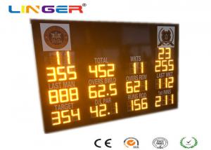 Quality 6 Inch Digit Inside Electronic Cricket Score Board With Customized Logo for sale