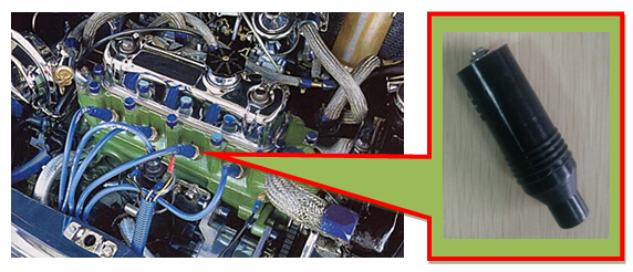 TY0001C02 Auto Ignition System Spark Plug Wire Connection Acid and Alkali Resistant