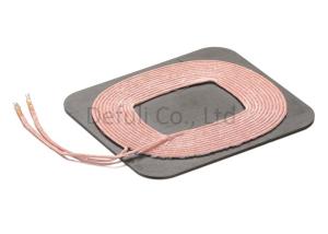 Quality Universal 5V 1.5A Qi Wireless Receiver Coil One Layer With 100KHZ Frequency for sale