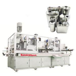 Quality Automatic 5L Tin Can Making Machine 80CPM Output For Rectangular Can for sale