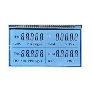 Quality 3.3 V Positive TN Transmissive Segment Code Screen Customizable LCD for sale