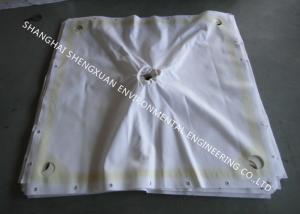China Fast Speed Press Filter Cloth , Weave PP Filter Cloth With Good Filtration Effect on sale