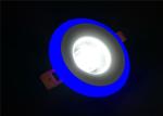 Embedded Led Color Changing Lights , 9W+3W Round Multi Color Led Lights