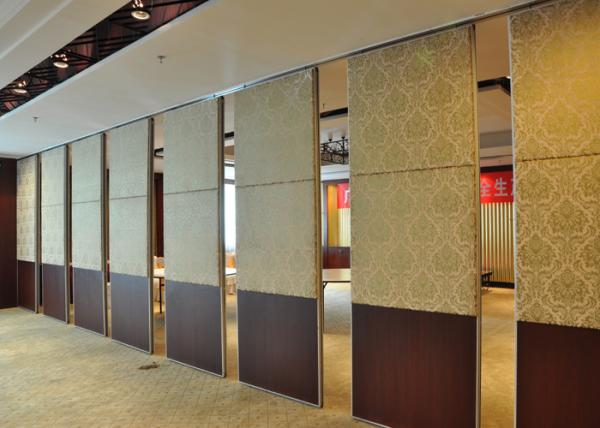 Buy Steel Carpet Finish Folding Sliding Partition , Timber Partition Wall at wholesale prices