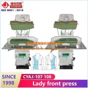 Quality Lady 220V Dress Shirt Press Machine 1.5KW Vertical Front Press for sale